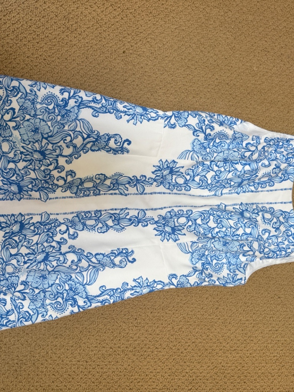 NWT Lilly Pulitzer Jules Skirted Romper - Size 10 - Resort White Sunny Side Up - Picture 4 of 4